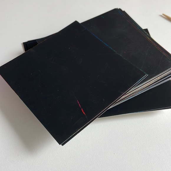 Cra-Z-Art Black Out Scratch Art Notes - Picture 2 of 3